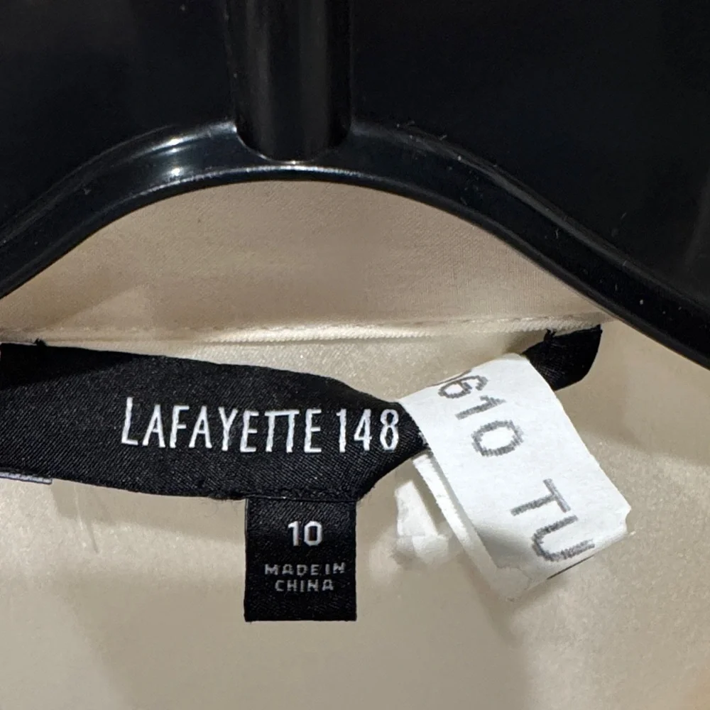 Lafayette Cream Button Down Shirt - Picture 2 of 5